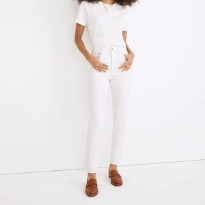 Madewell White The Perfect Vintage Jean 32